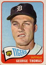 1965 Topps Baseball Cards      083      George Thomas
